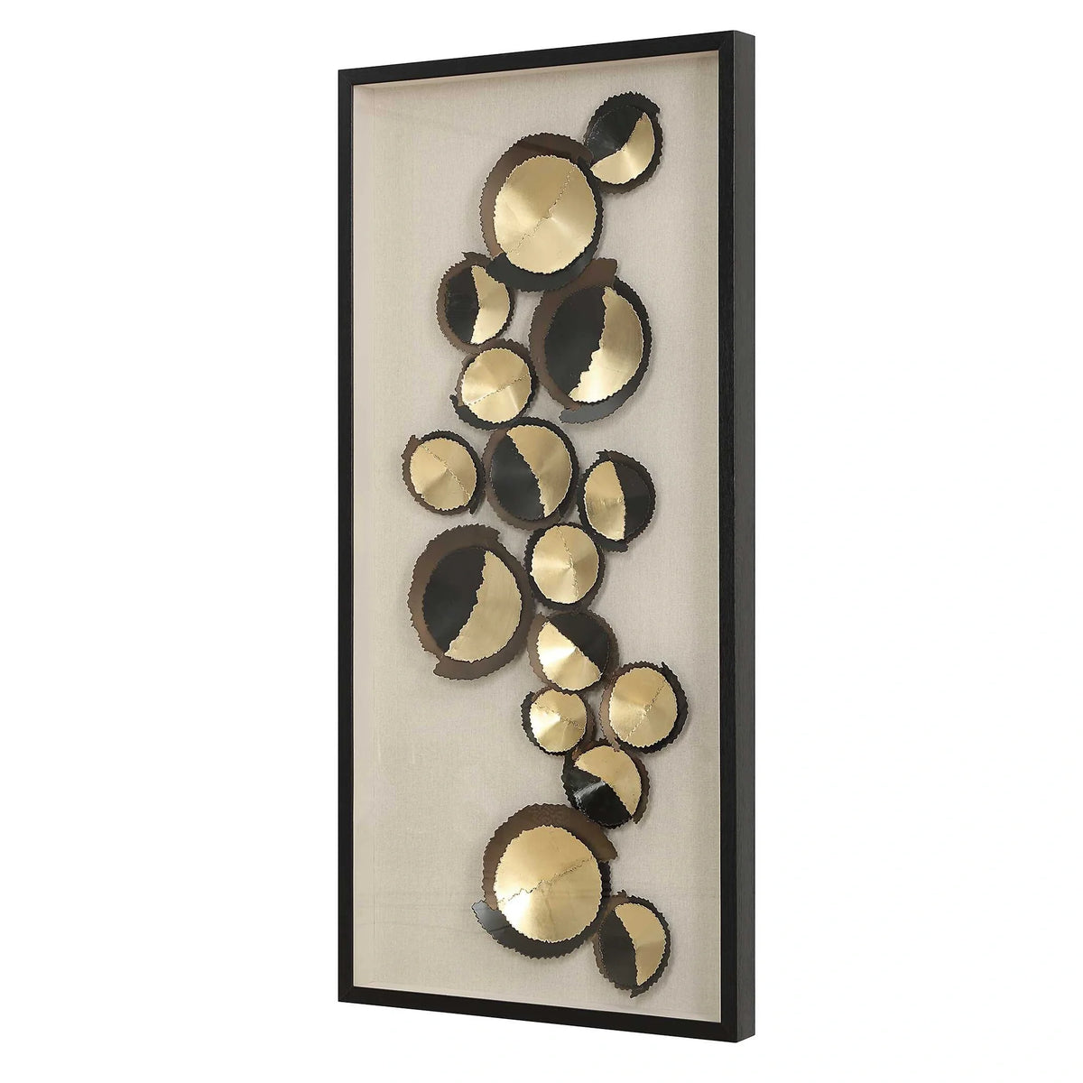 Iron Disc Shadow Box