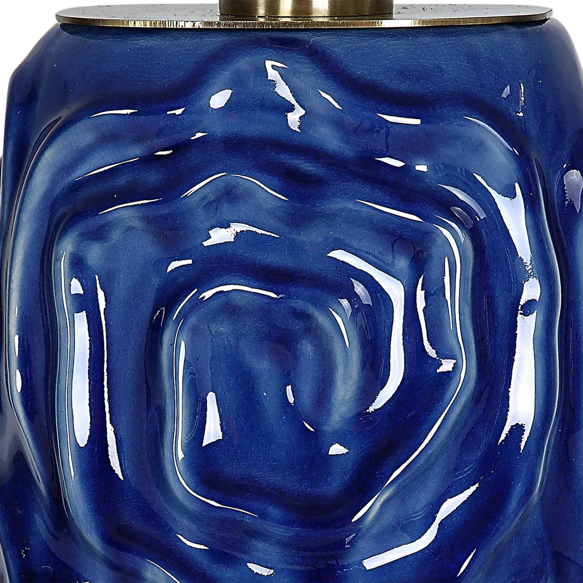 Blue Table Lamp