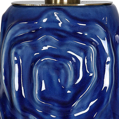 Blue Table Lamp
