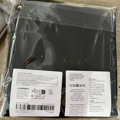 4-Panel Blackout Curtain Set | Thermal Insulated, Rod Pocket | For Wide Windows or Two Standard Windows