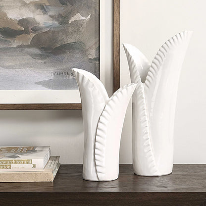 White Vases Set/2