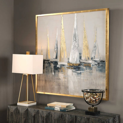 Nautical Sailboat Canvas Art