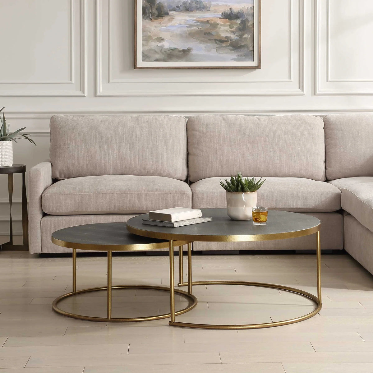 Nesting Coffee Tables Set/2