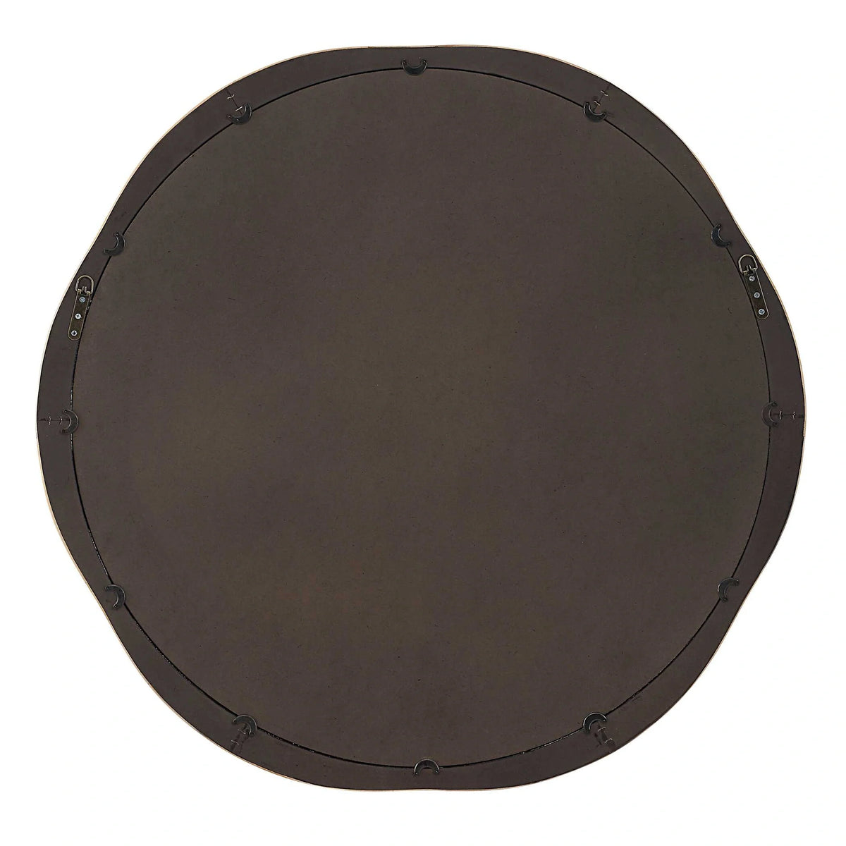 Round Bamboo Mirror