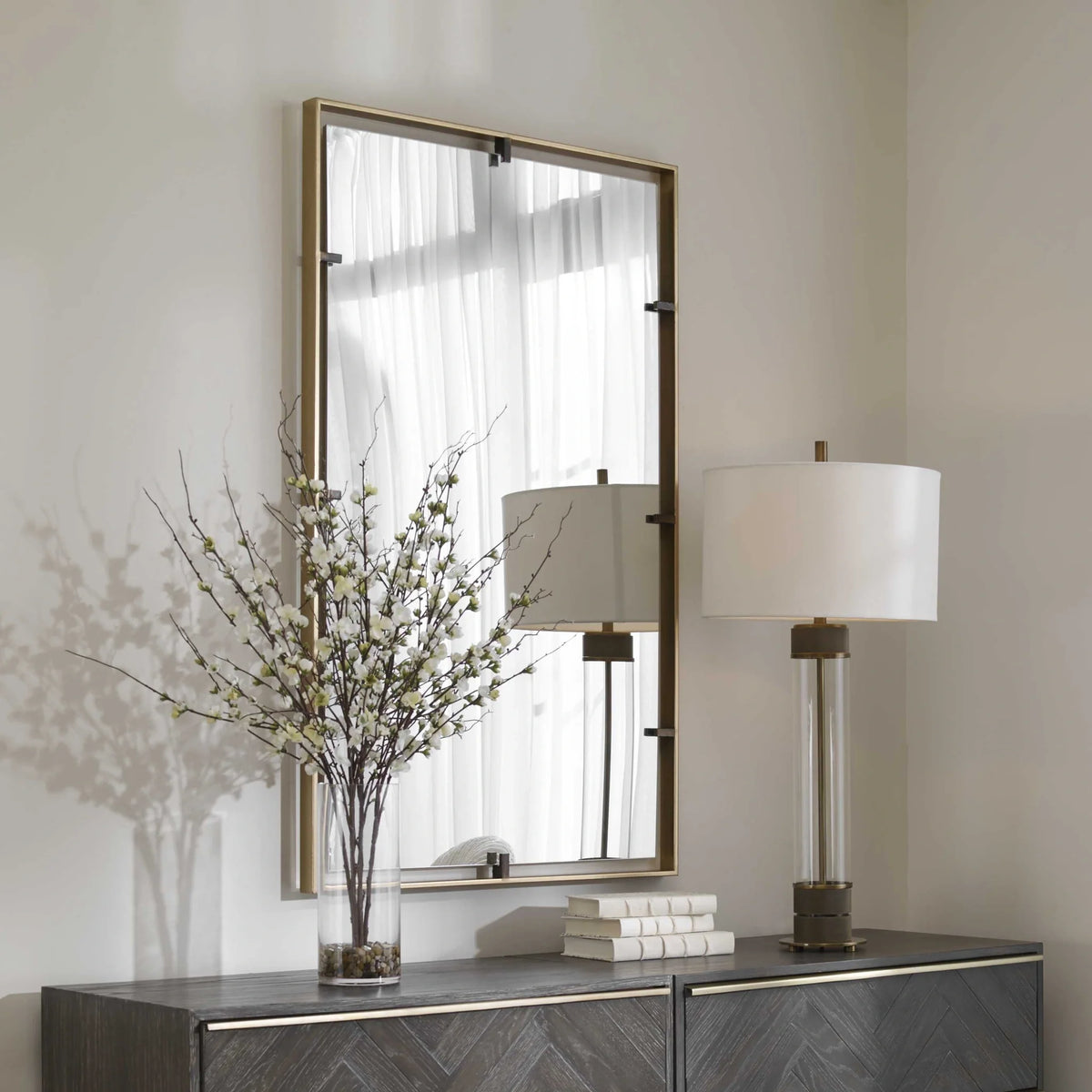 Gold Wall Mirror