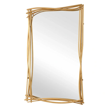 Branches Gold Mirror
