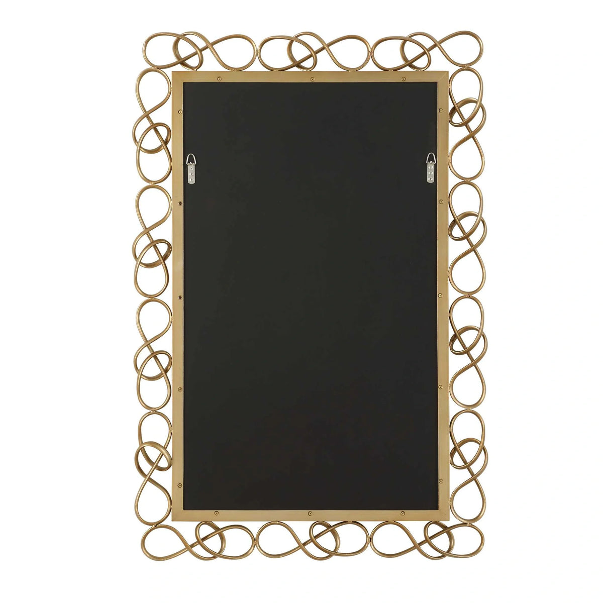 Antique Brass Mirror