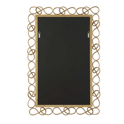 Antique Brass Mirror
