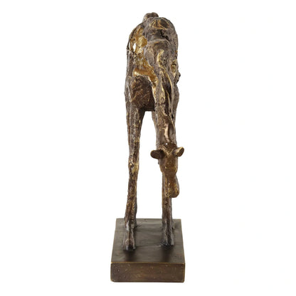 Grazing Horse Sculpture