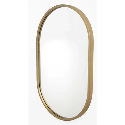 Minimalist Oval Mirror