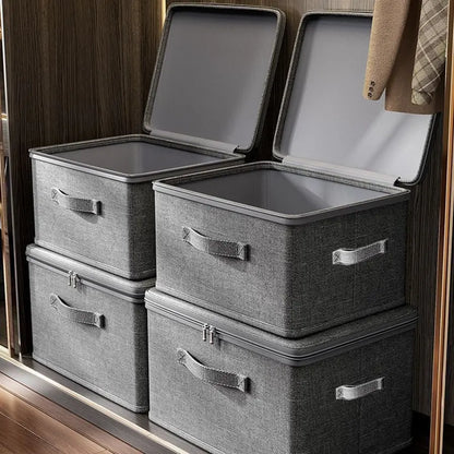4-Piece Extra Large Stackable Storage Organizer Set