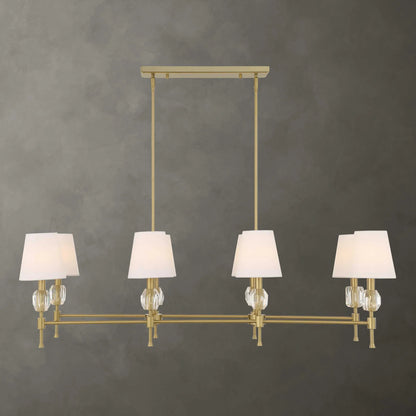 8-Light Linear Chandelier