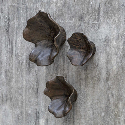 Wall Decor In Mocha Set/3