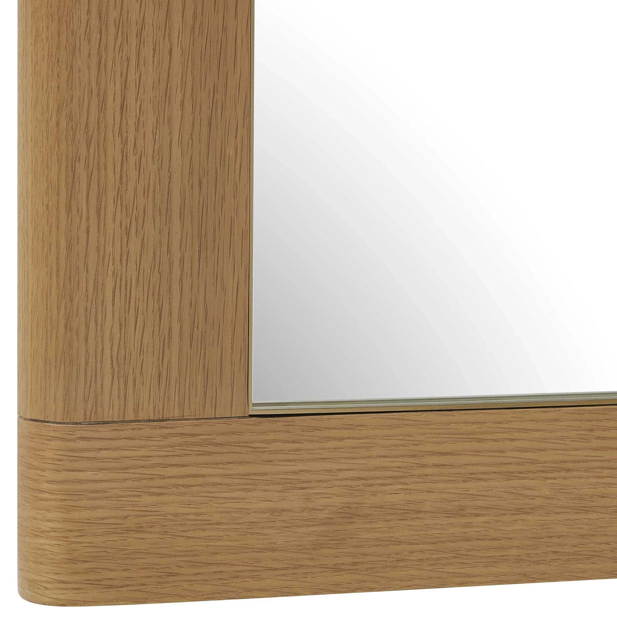 Gunstock Oak Mirror