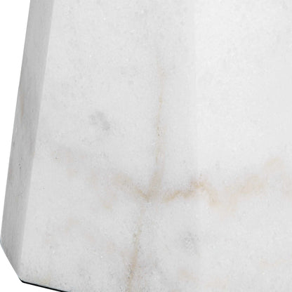 White Marble Table Lamp
