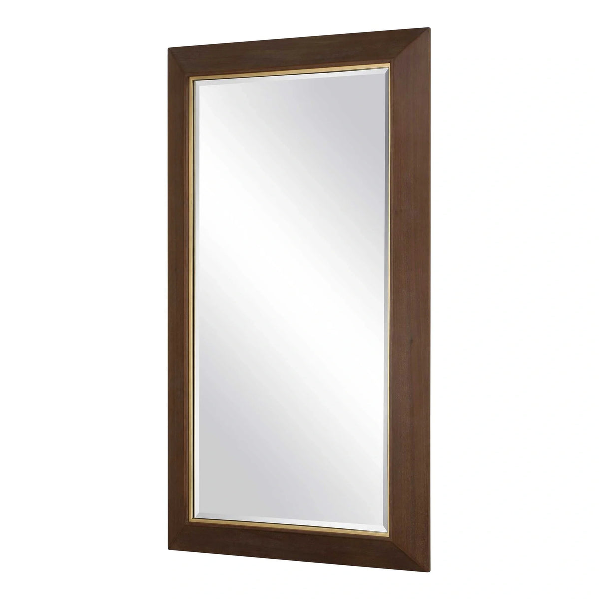 Rectangular Walnut Mirror