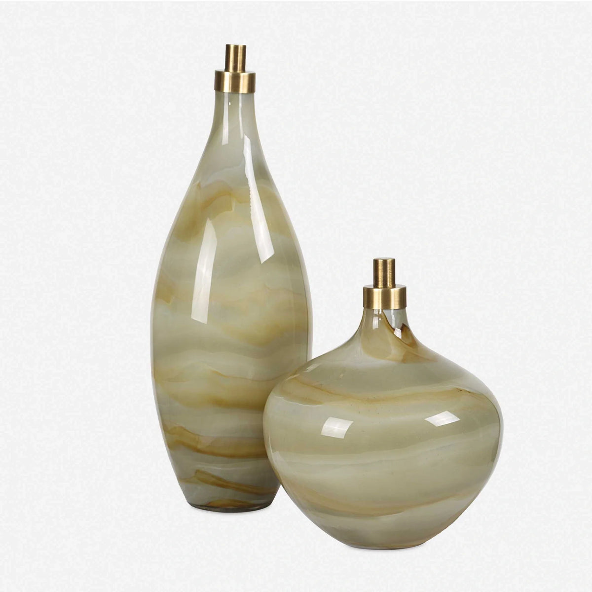 Glass Bottles Set/2