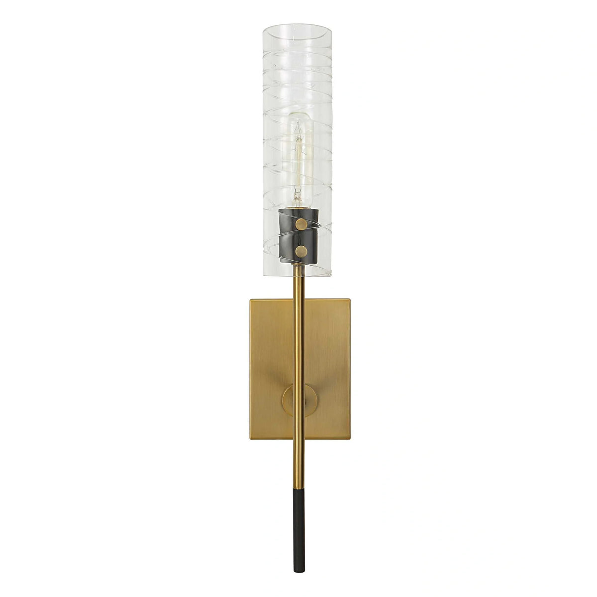 1 Light Brass Sconce