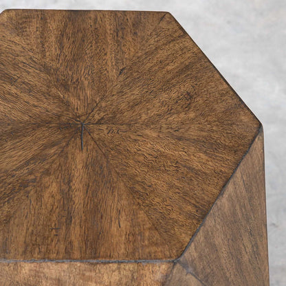 Geometric Accent Table