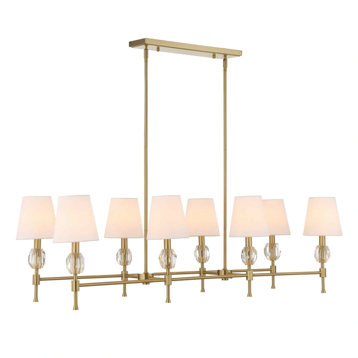 8-Light Linear Chandelier