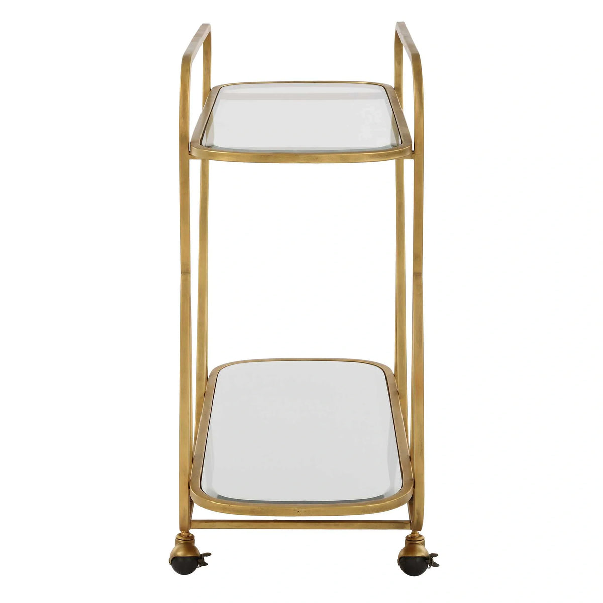 Brass Serving Cart