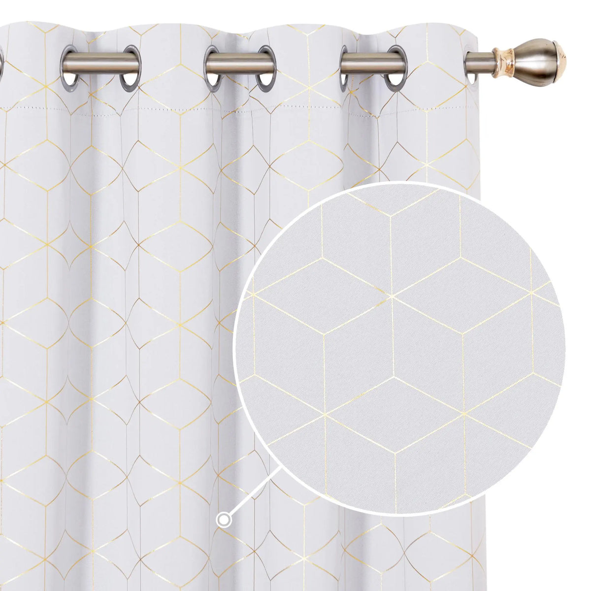 Blackout Curtain Panels | 100% Polyester, Thermal Insulated, Grommet Top | Wide Size Range, Set of 2