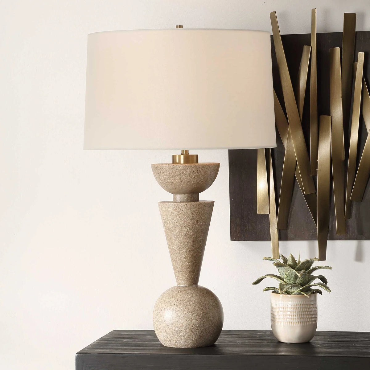 Geometric Table Lamp