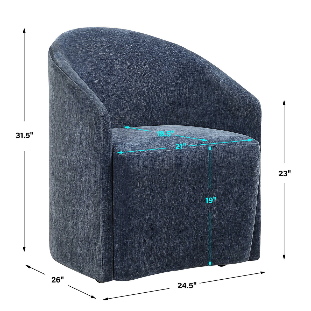 Barrel Back Dining Chair