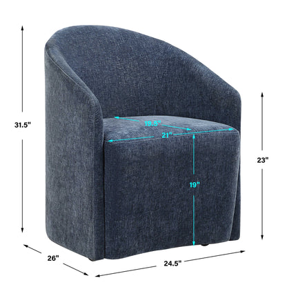 Barrel Back Dining Chair