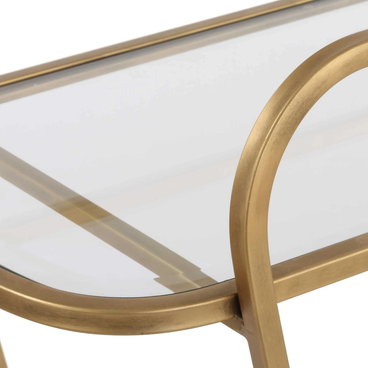 Brass Serving Cart
