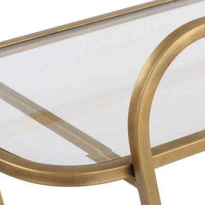 Brass Serving Cart