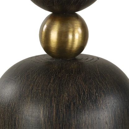 Dark Walnut Table Lamp