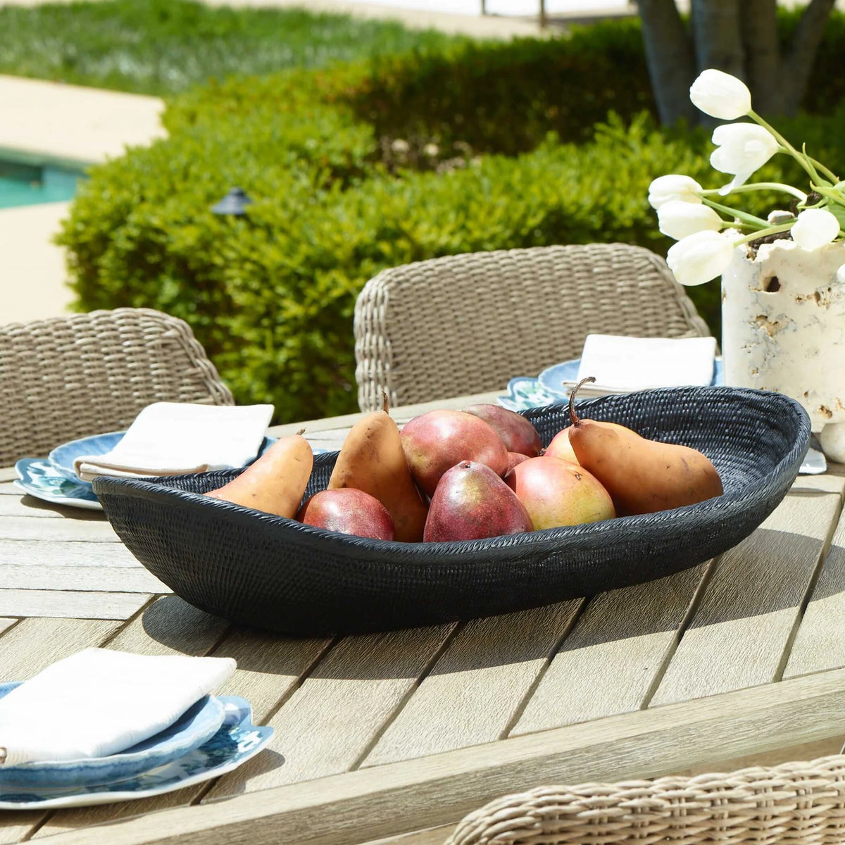 Weave Indoor-Outdoor Oblong Bowl
