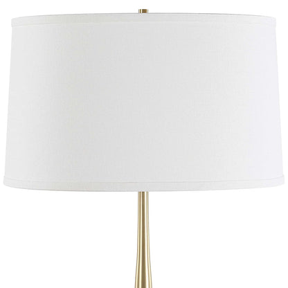 Thin Brass Table Lamp