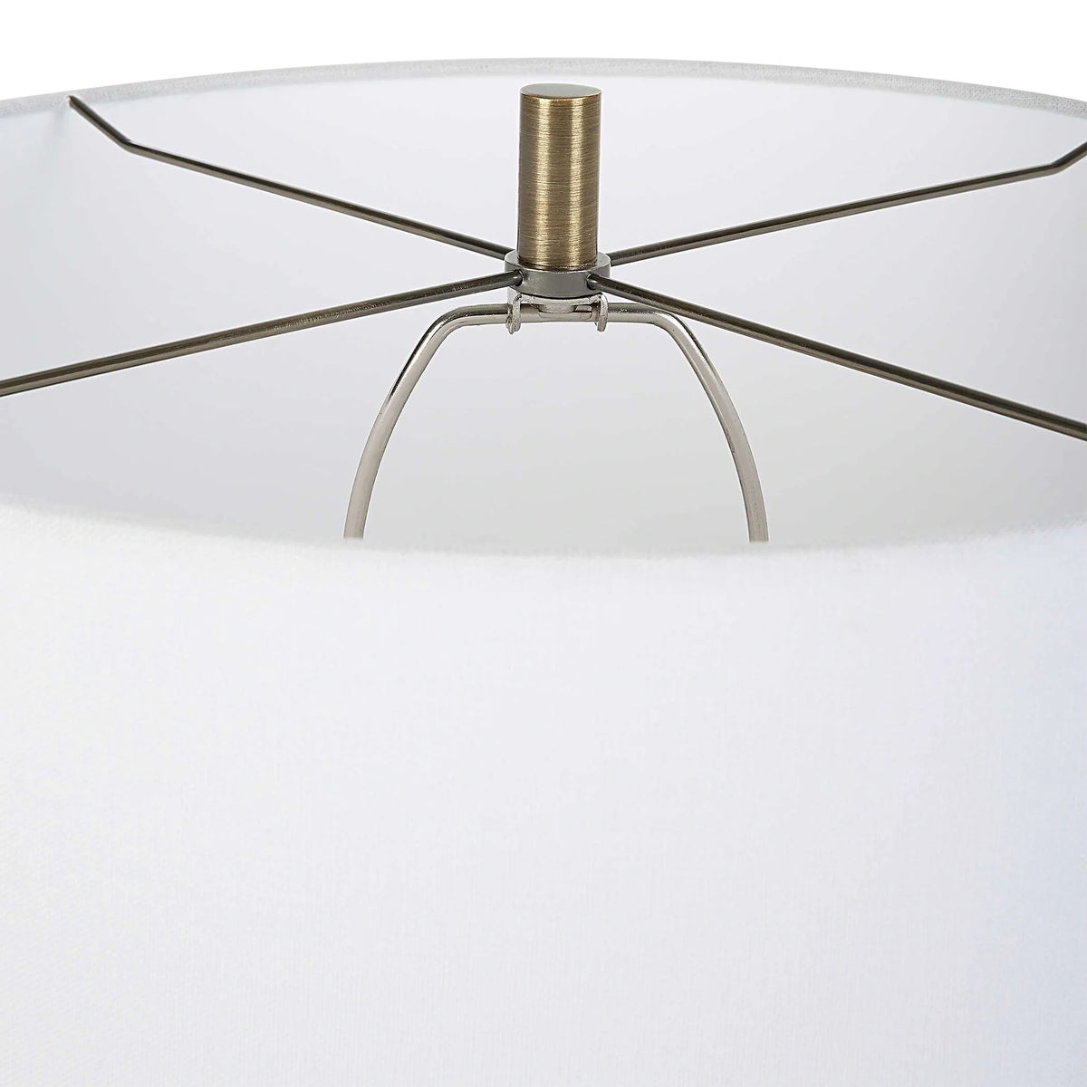 Aged Green Table Lamp