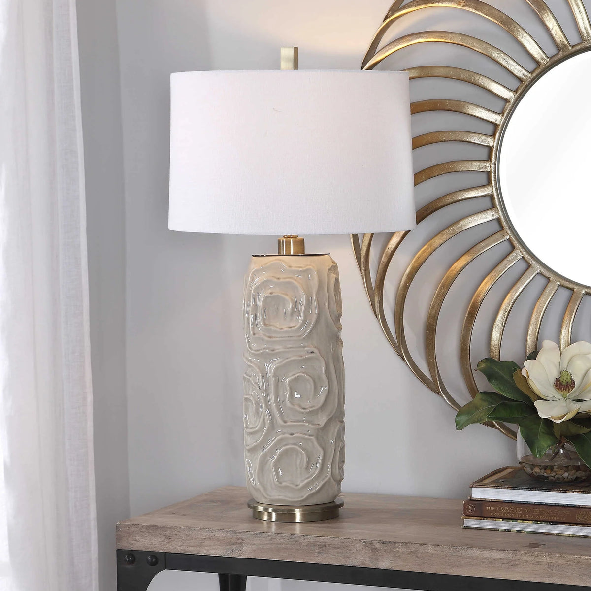 Blue Table Lamp