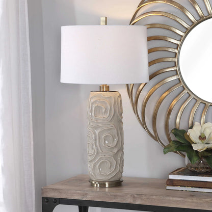 Blue Table Lamp