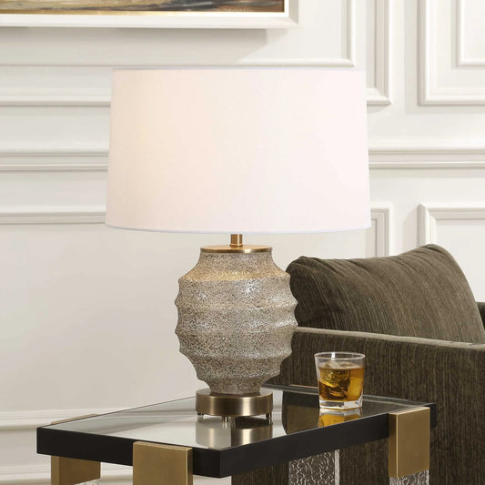 Ribbed Table Lamp