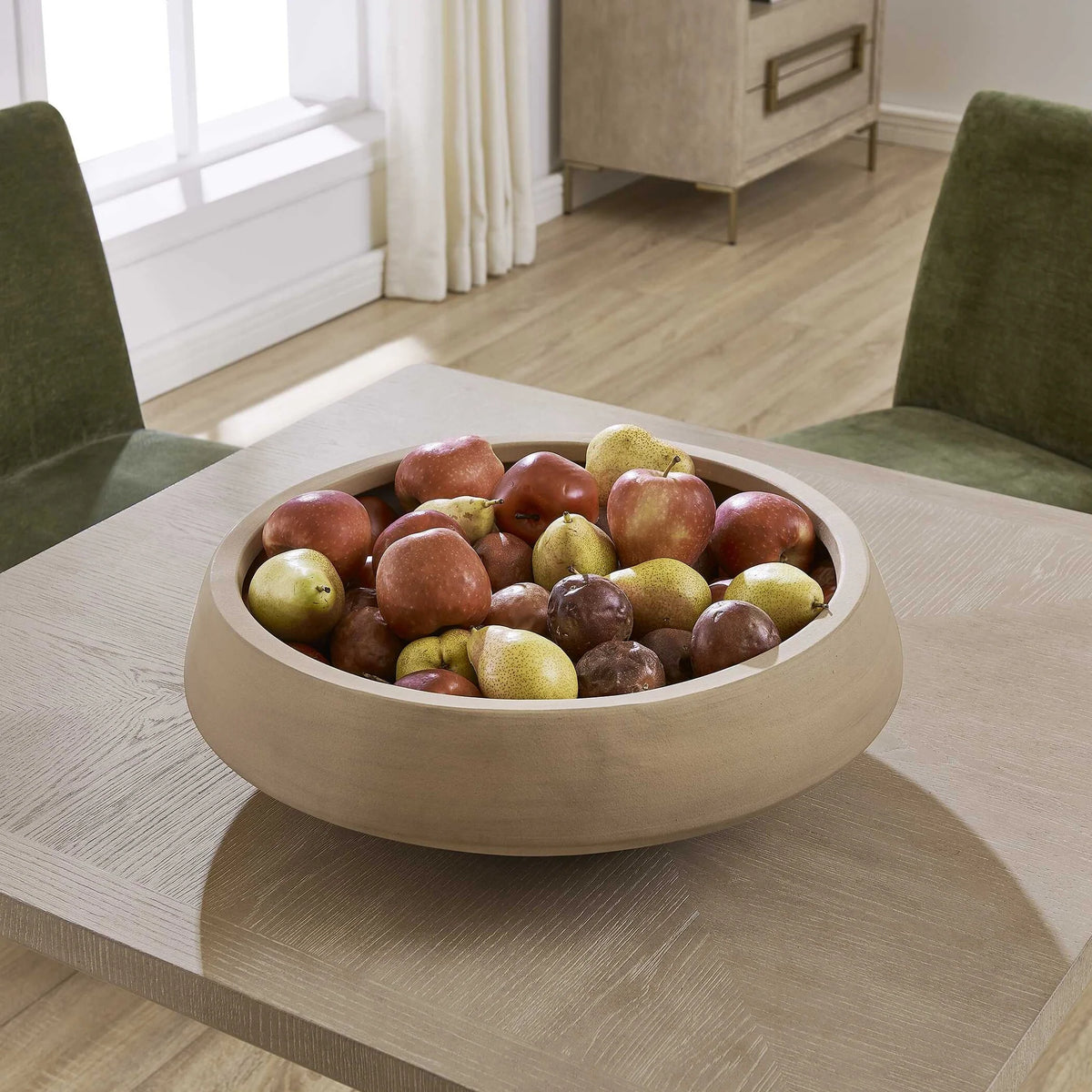 Putty Earthenware Indoor-Outdoor Bowl