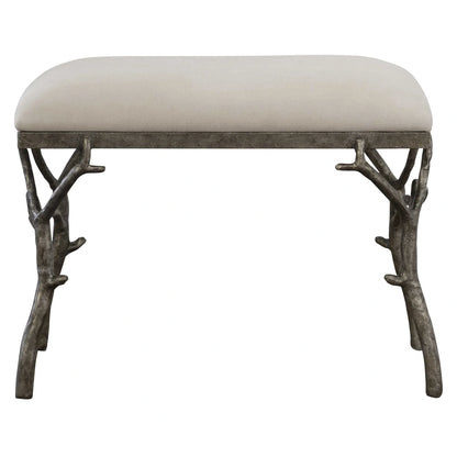 Small Fabric Bench