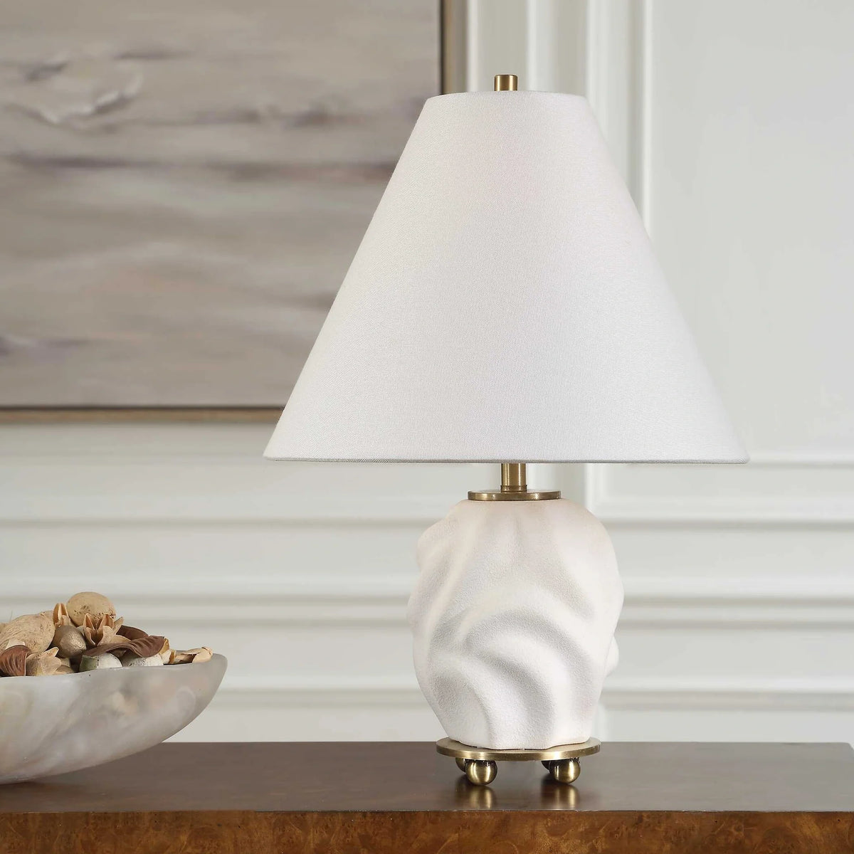 White Accent Lamp