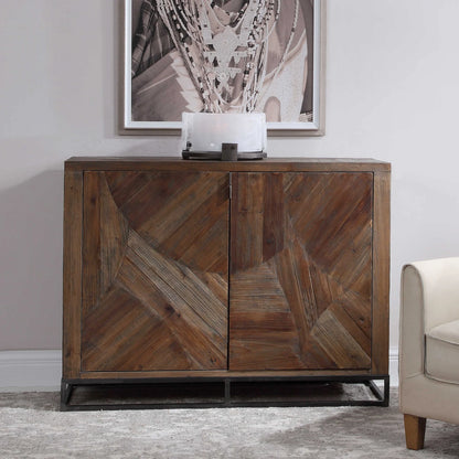 Reclaimed Wood 2-Door Cabinet