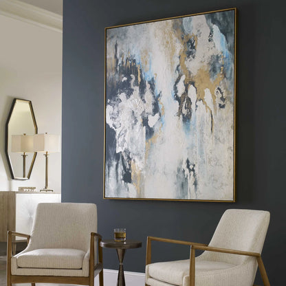 Hand Painted Abstract Canvas Art