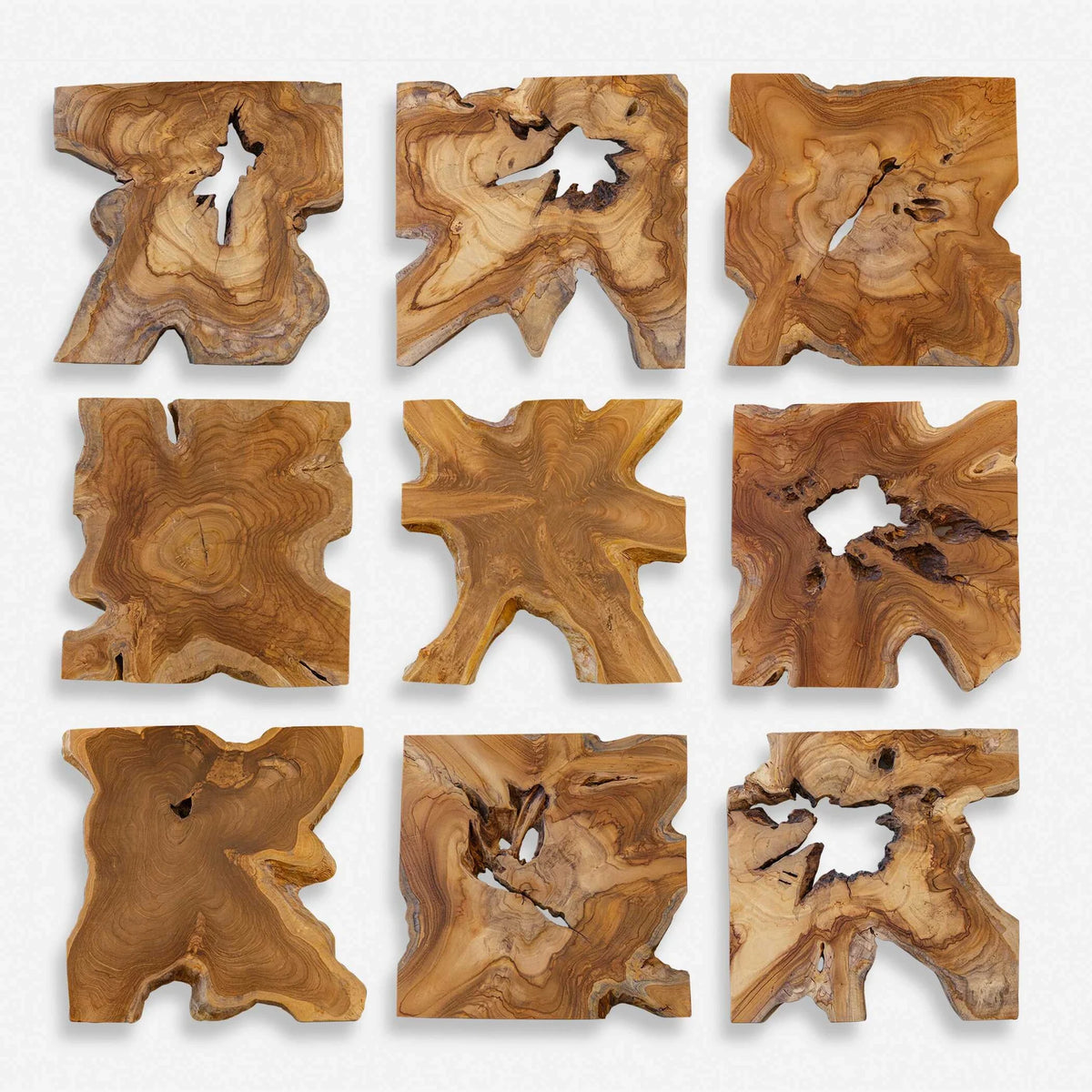 Wood Wall Decor Set/9