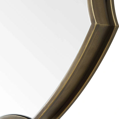 Gear Shaped Bronze Mirror
