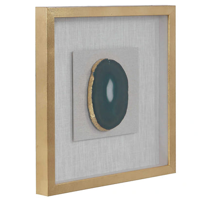 Agate Stone Shadow Box