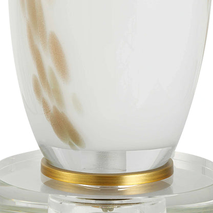 White & Gold Table Lamp