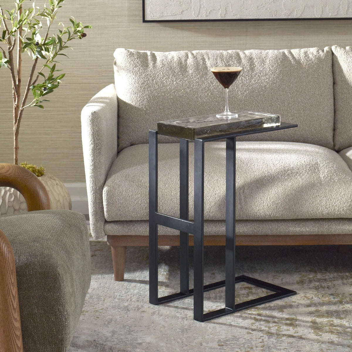 Black Accent Table