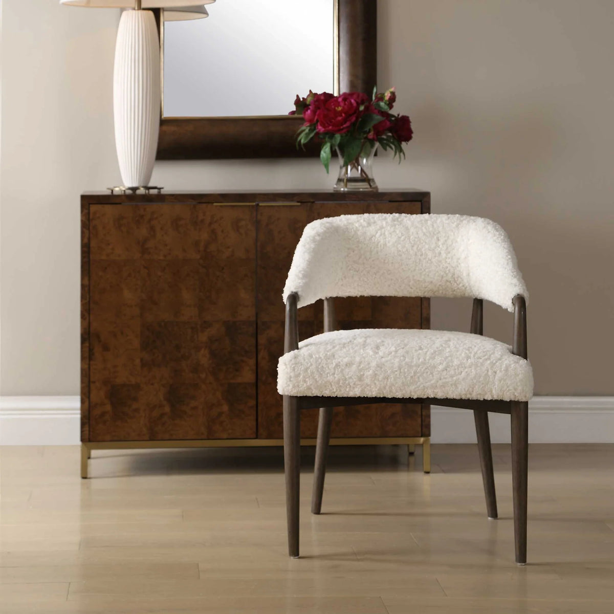 Shearling Dining Chair