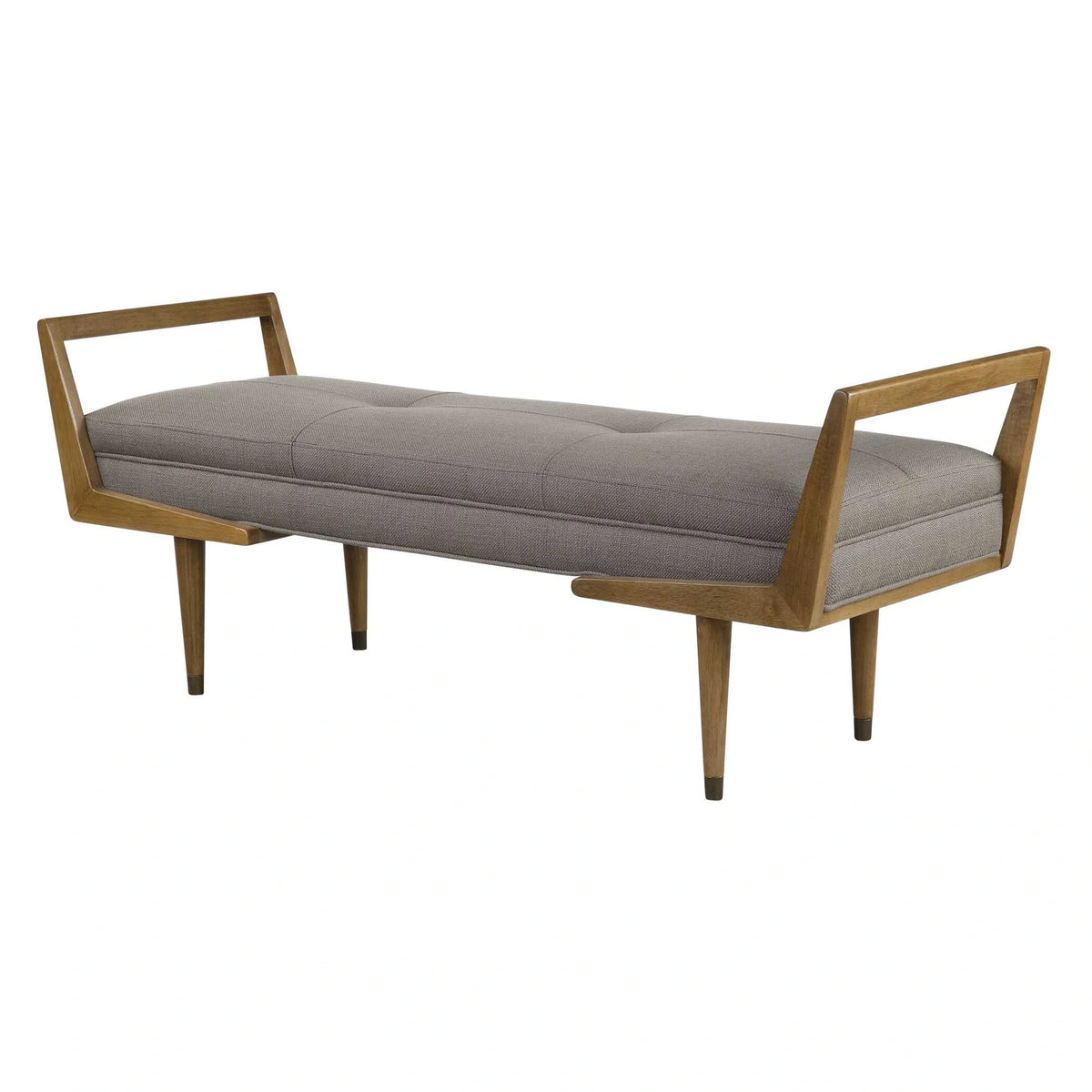 Gray Modern Bench